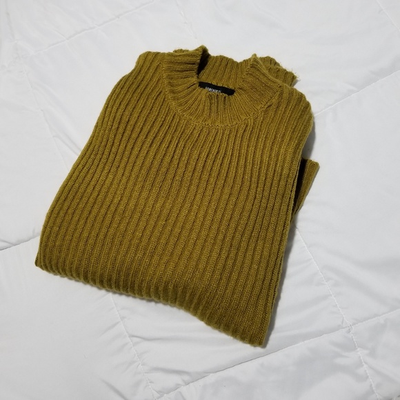 Forever 21 Sweaters - F21 Chartreuse Knit Sweater size M